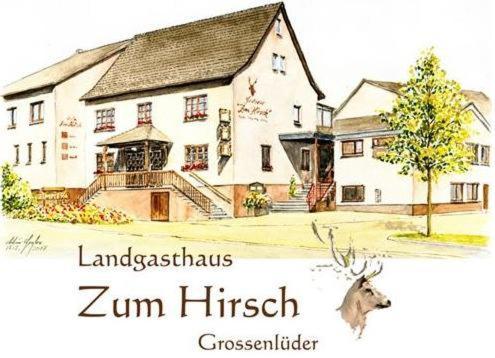 Hotel- Restaurant Zum Hirsch Grossenlueder Экстерьер фото